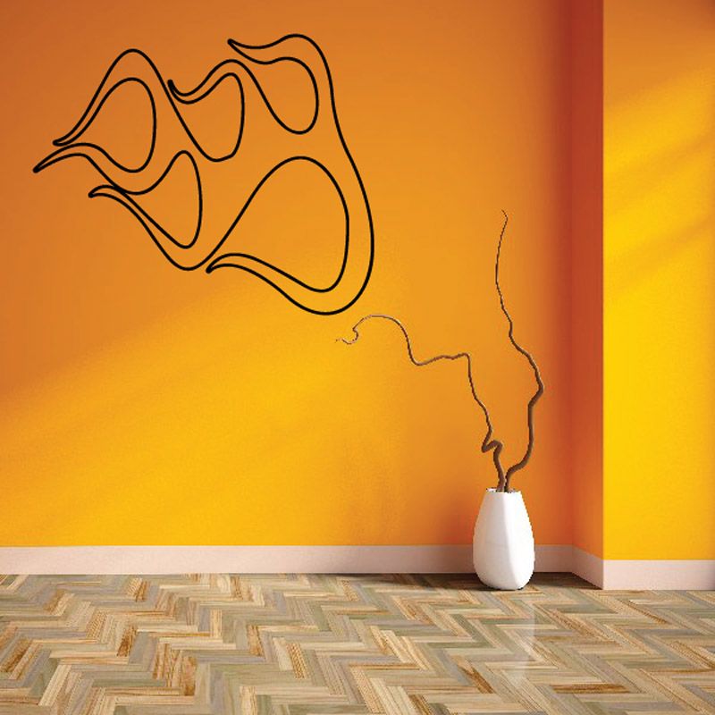 Image of Fireball Ghost Flames Car Decal - Vinyl Decal - Wall Decal - CF351