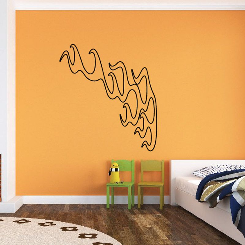 Image of Fireball Ghost Flames Car Decal - Vinyl Decal - Wall Decal - CF505