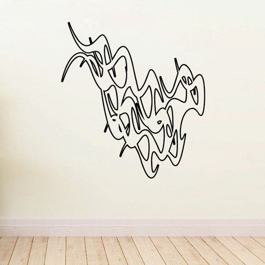 Image of Fireball Twisted Ghost Flames Car Decal - Vinyl Decal - Wall Decal - CF306
