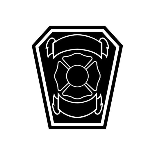 Image of Firemen Badge Decal