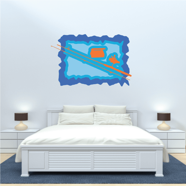 Image of Fishing Wall Decal - Vinyl Sticker - Car Sticker - Die Cut Sticker - CDSCOLOR021
