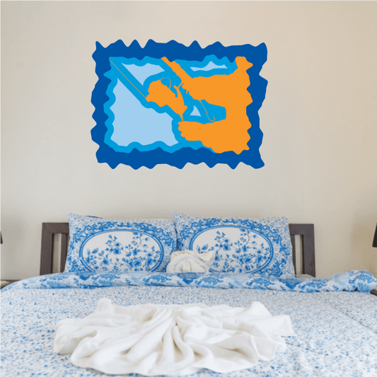 Image of Fishing Wall Decal - Vinyl Sticker - Car Sticker - Die Cut Sticker - CDSCOLOR023