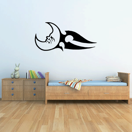 Image of Flaming Tribal Moon