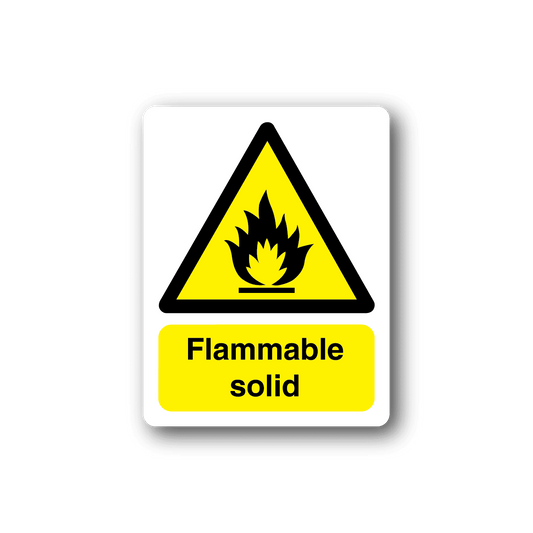 Image of Flammable Solid Sticker