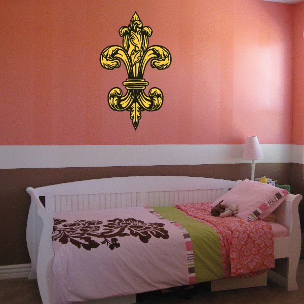 Image of Fleur Delis Wall Decal - Vinyl Car Sticker - Uscolor005