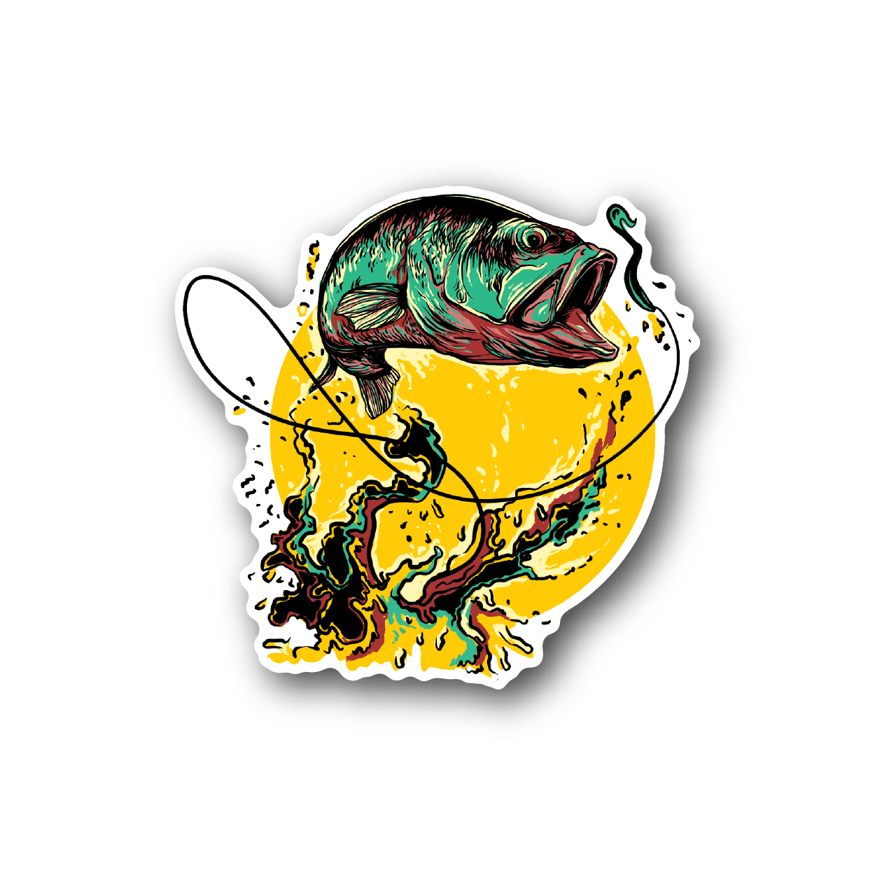 Image of Fly Fishing Sticker