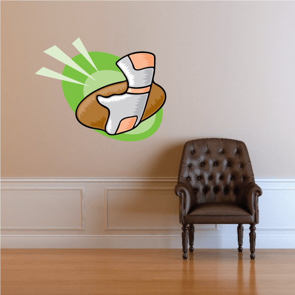 Image of Football Gear Wall Decal - Vinyl Sticker - Car Sticker - Die Cut Sticker - CDSCOLOR017