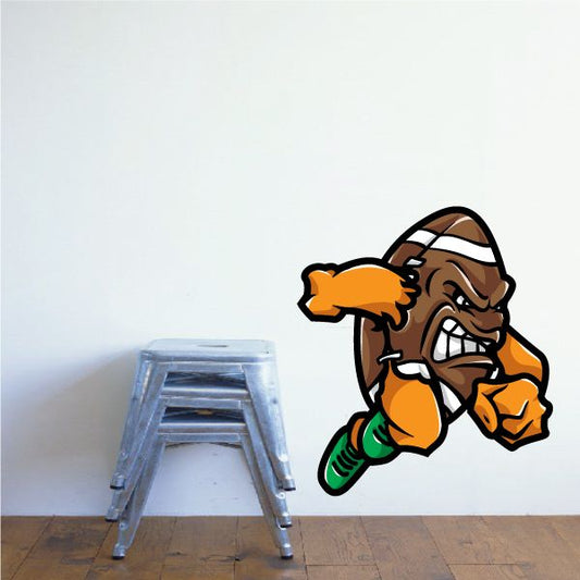 Image of Football Wall Decal - Vinyl Car Sticker - Uscolor004