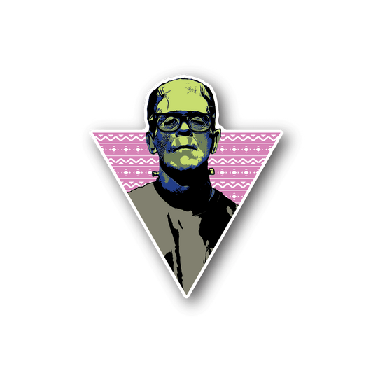 Image of Frankenstein Hipster Sticker