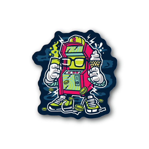 Image of Gamer Arcade Unit Sticker