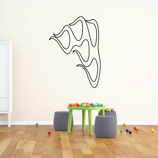 Image of Ghost Flames Car Decal - Vinyl Decal - Wall Decal - CF486