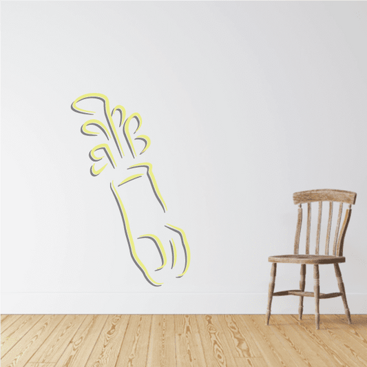 Image of Golfer Wall Decal - Vinyl Sticker - Car Sticker - Die Cut Sticker - CDSCOLOR038