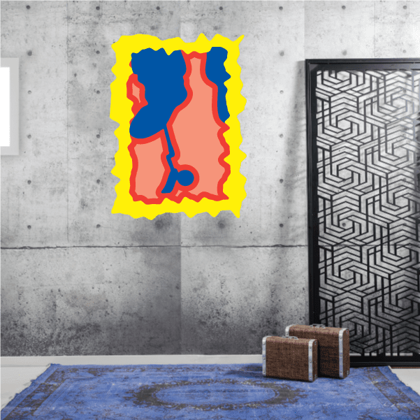 Image of Golfer Wall Decal - Vinyl Sticker - Car Sticker - Die Cut Sticker - CDSCOLOR050