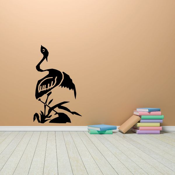 Image of Graceful Heron Decal