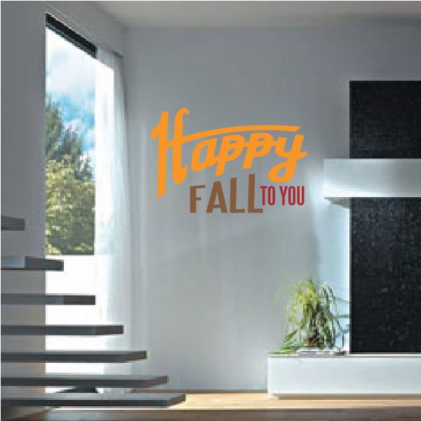 Image of Happy Fall to You Wall Decal
