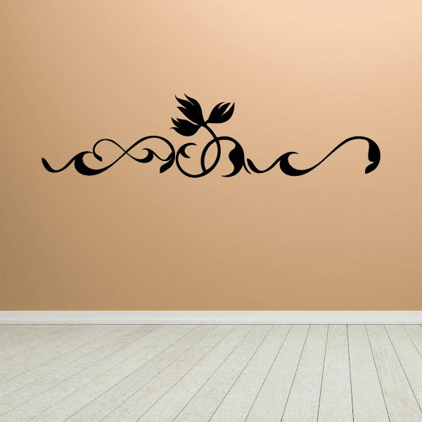 Image of Headboard Home décor Embellishments Design Elements Vinyl Wall Decal Mural Quotes Words EM008