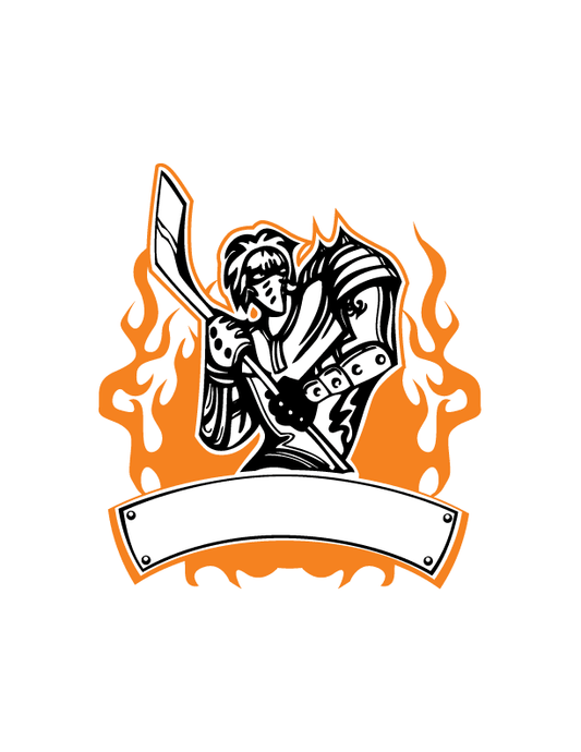 Image of Hockey Wall Decal - Vinyl Sticker - Car Sticker - Die Cut Sticker - SMcolor003