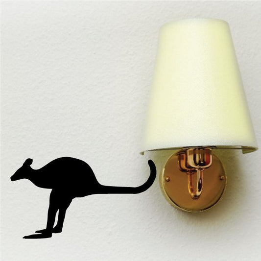 Image of Hopping Kangaroo Decal