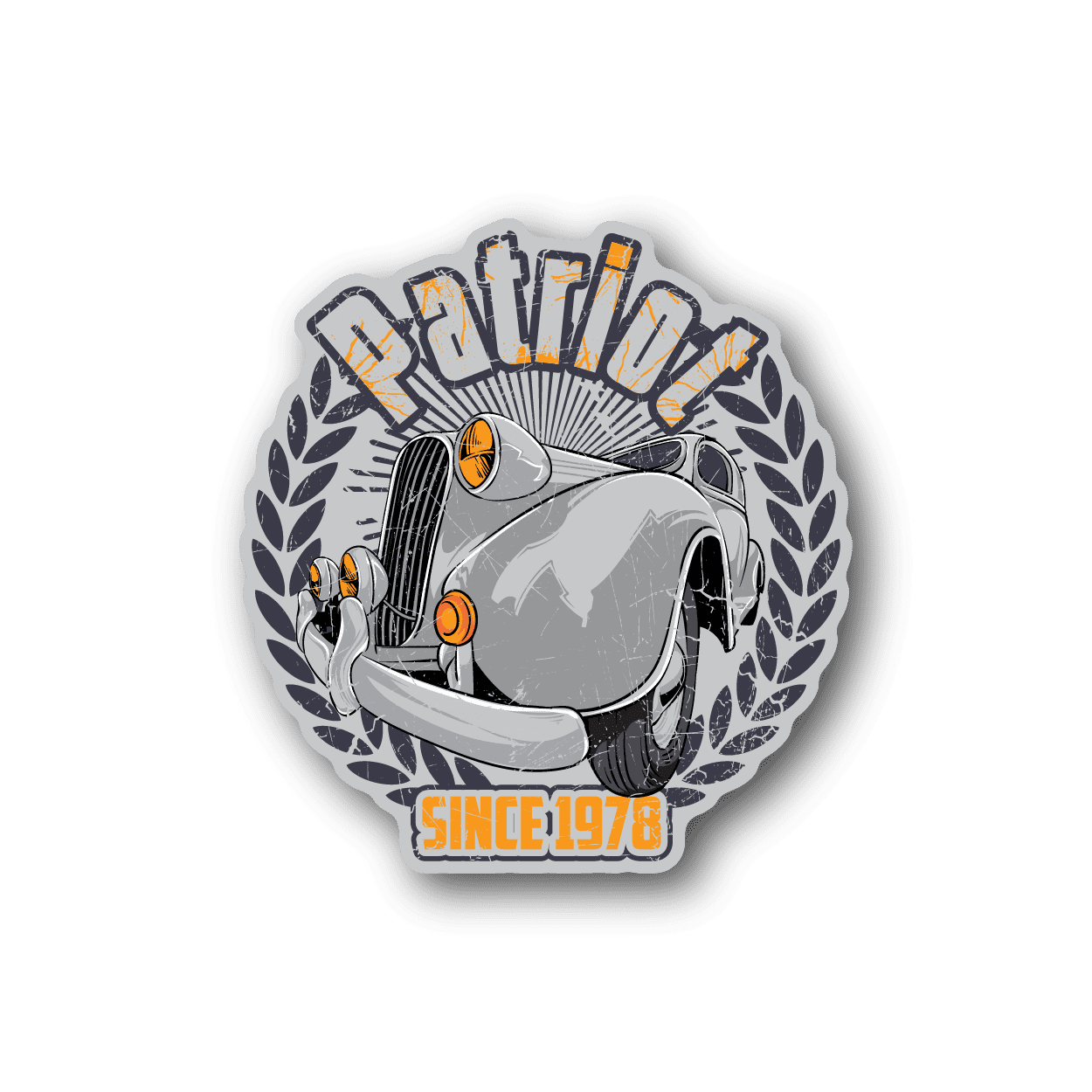 Image of Hot Rod Patriot Stickers