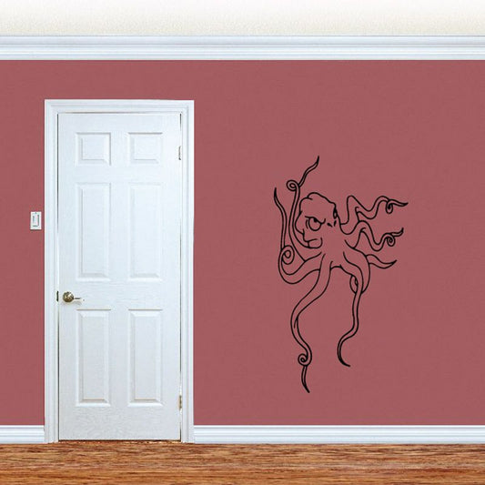 Image of Hunting Octopus Decal