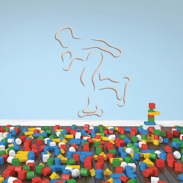 Image of Ice Skating Wall Decal - Vinyl Sticker - Car Sticker - Die Cut Sticker - CDScolor0028