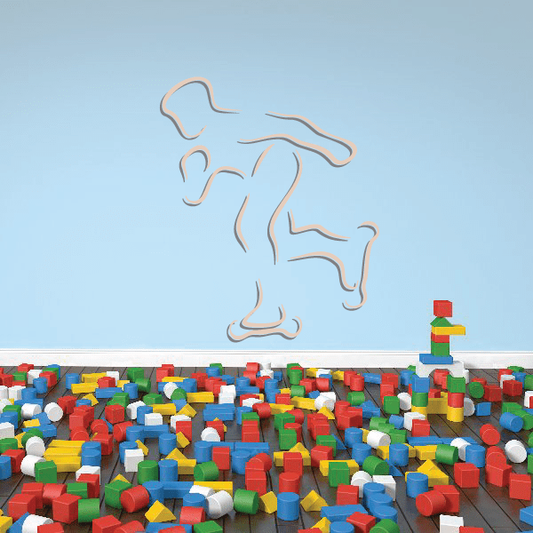 Image of Ice Skating Wall Decal - Vinyl Sticker - Car Sticker - Die Cut Sticker - CDScolor0028