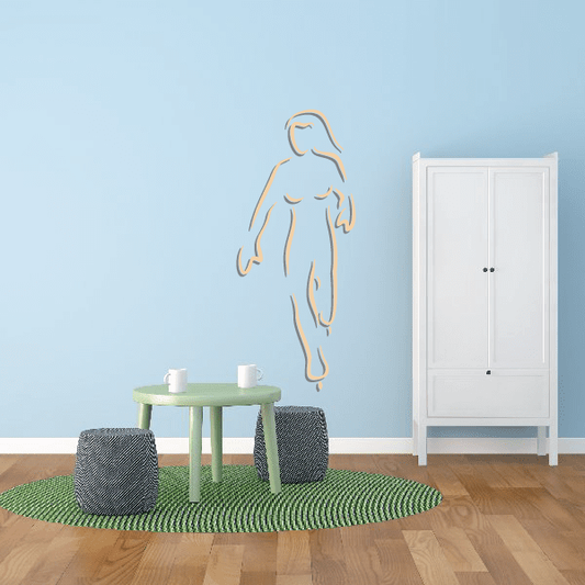 Image of Ice Skating Wall Decal - Vinyl Sticker - Car Sticker - Die Cut Sticker - CDScolor0038