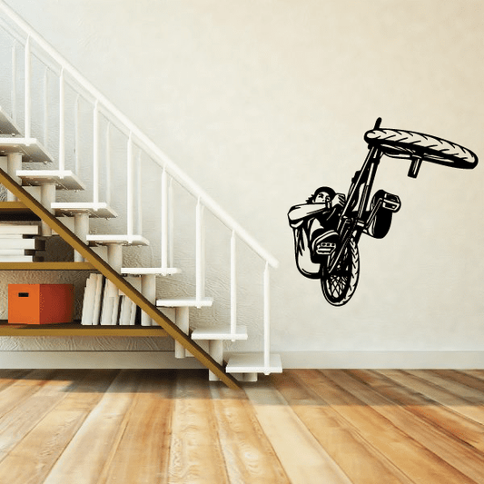 Image of Invert BMX Rider Decal