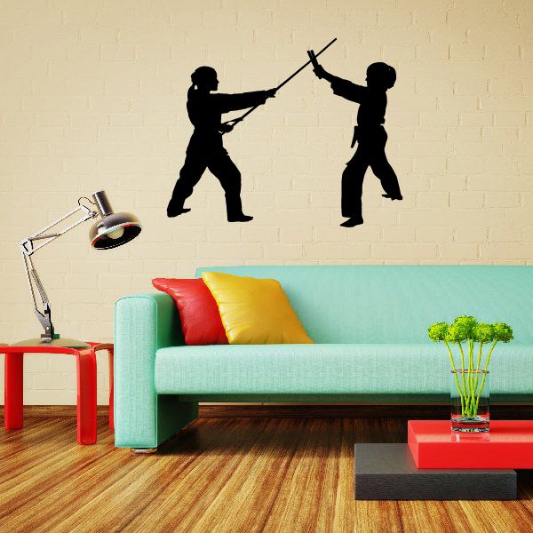 Image of Karate Staff Decal