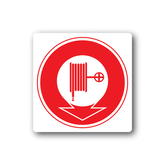 Image of Know Your Fire Extinguisher Color Code Safety Sticker