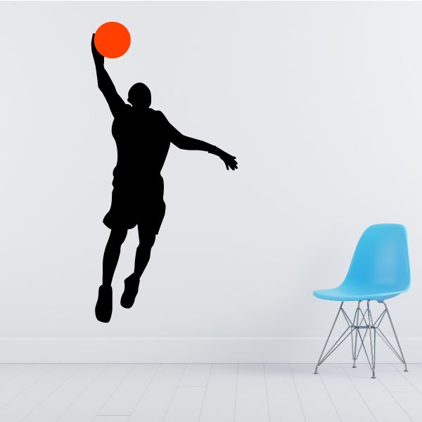 Image of Lay Up Basketball Decal