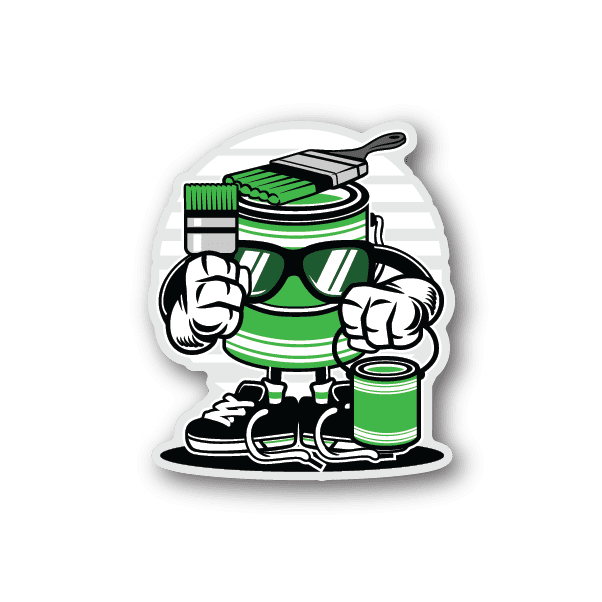Image of Lets Paint Sticker