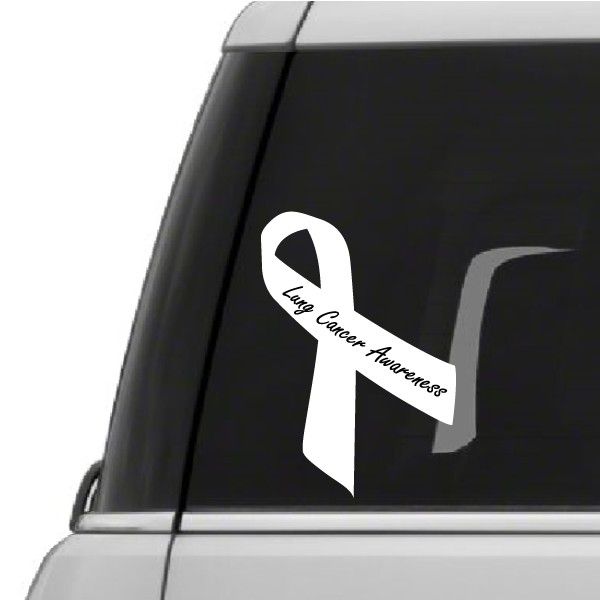 Custom vinyl stickers and wall decals for cars. Support cancer awareness with awareness ribbon designs. Add personal style and meaning.