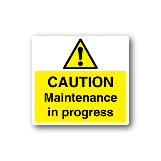 Image of Maintenance In Progress Sticker
