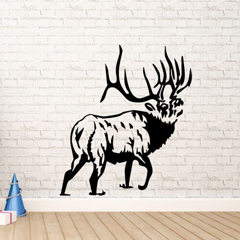 Image of Majestic Stag Elk Decal