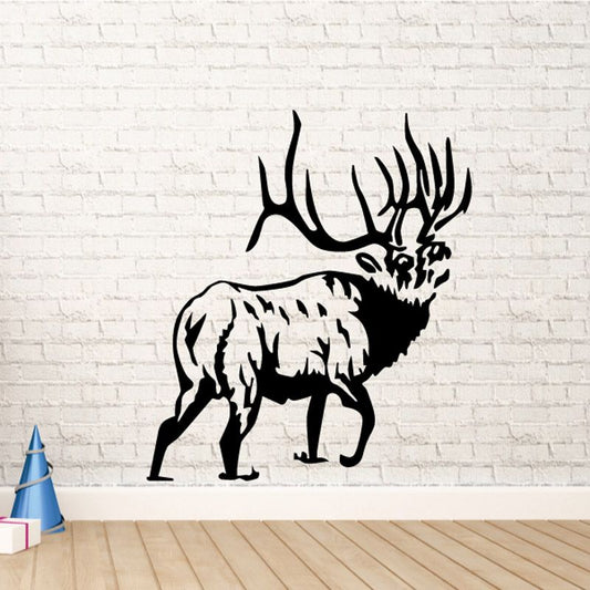 Image of Majestic Stag Elk Decal