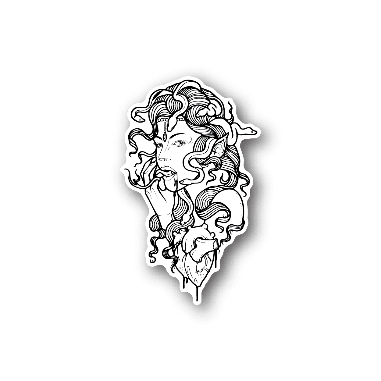 Image of Medusa Sticker