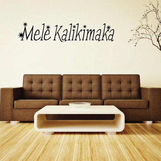 Image of Mele Kalikimaka Decal
