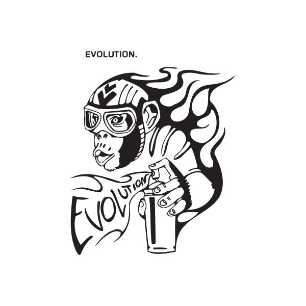 Image of Monkey Tagger Decal