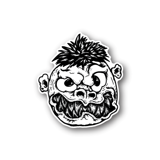 Image of Monster Angry Eyes Sticker