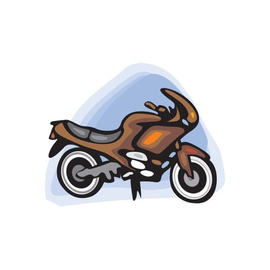 Image of Motorcycles Wall Decal - Vinyl Sticker - Car Sticker - Die Cut Sticker - DC 007