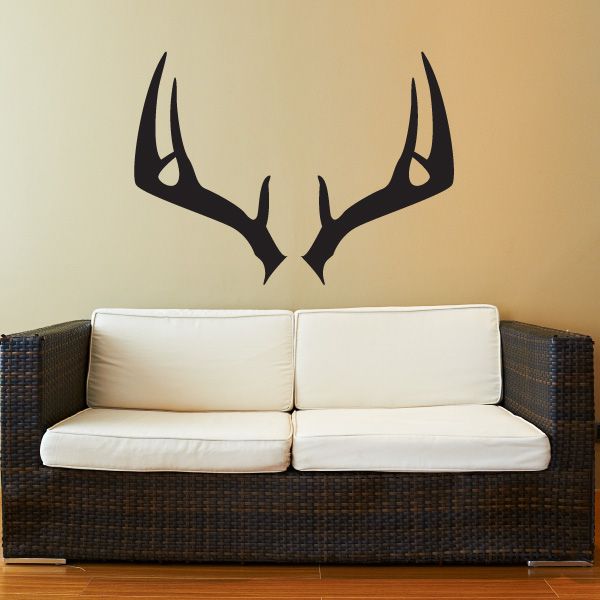 Image of Mule Deer Antlers Decal