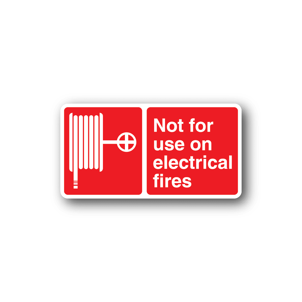 Image of Not For Use On Sticker