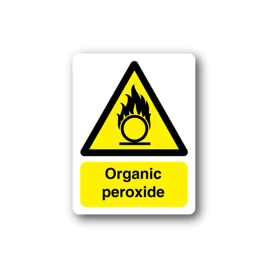 Image of Organic Peroxide Sticker