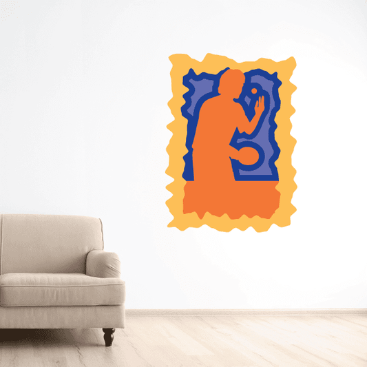 Image of Ping Pong Wall Decal - Vinyl Sticker - Car Sticker - Die Cut Sticker - CDSCOLOR023