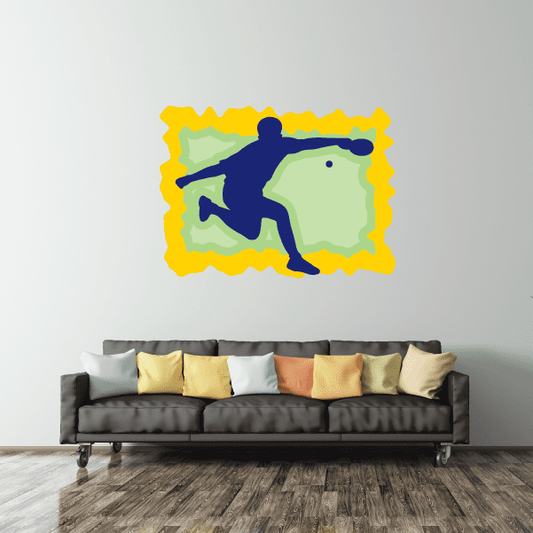 Image of Ping Pong Wall Decal - Vinyl Sticker - Car Sticker - Die Cut Sticker - CDSCOLOR030