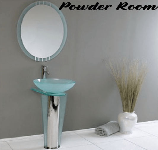 Image of Powder Room Wall Decal