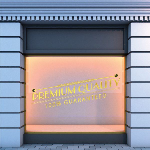 Image of Premium Quality 100% Guaranteed Retail Discount Sign Wall Decal - Vinyl Decal - Car Decal - Idcolor005