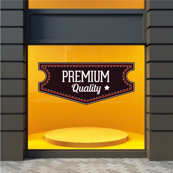 Image of Premium Quality Star Retail Discount Sign Wall Decal - Vinyl Decal - Car Decal - Idcolor068