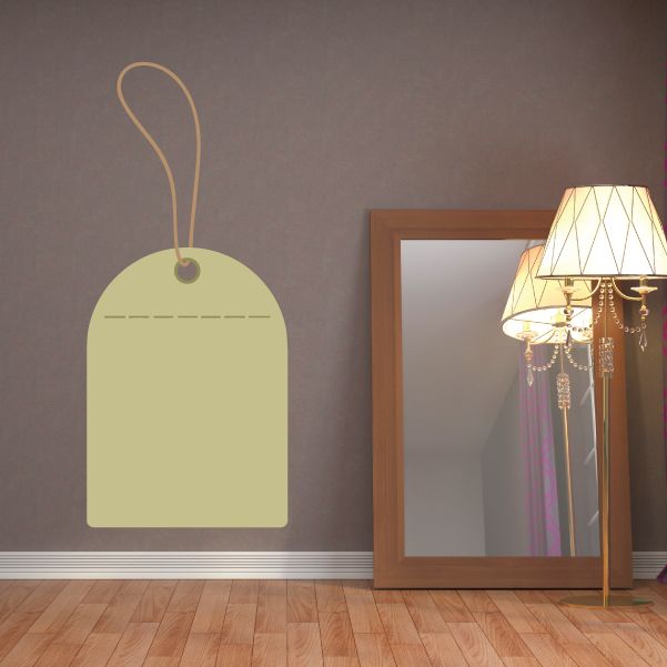 Image of Price Tag Wall Decal - Vinyl Decal - Car Decal - Idcolor012